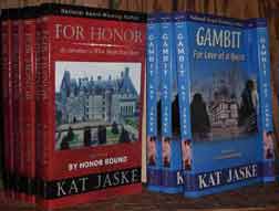 books gambit and for honor by kat jaske